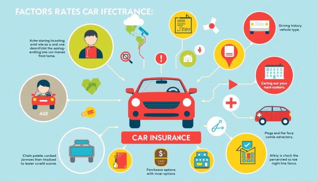 factors affecting car insurance rates